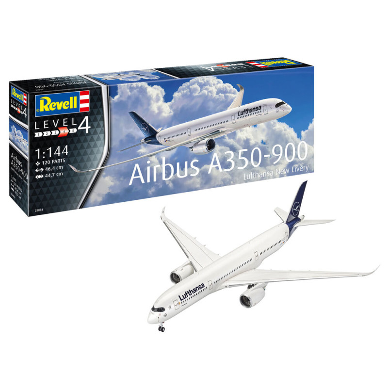 Airbus A350-900 Lufthansa New Li - 1/144 - REVELL 03881