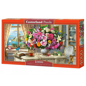 Summer Flowers and Cup of Tea - Puzzle 4000 pièces - CASTORLAND