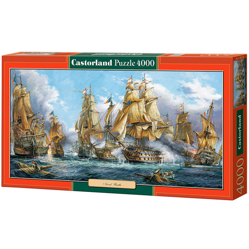 Naval Battle - Puzzle 4000 pièces - CASTORLAND