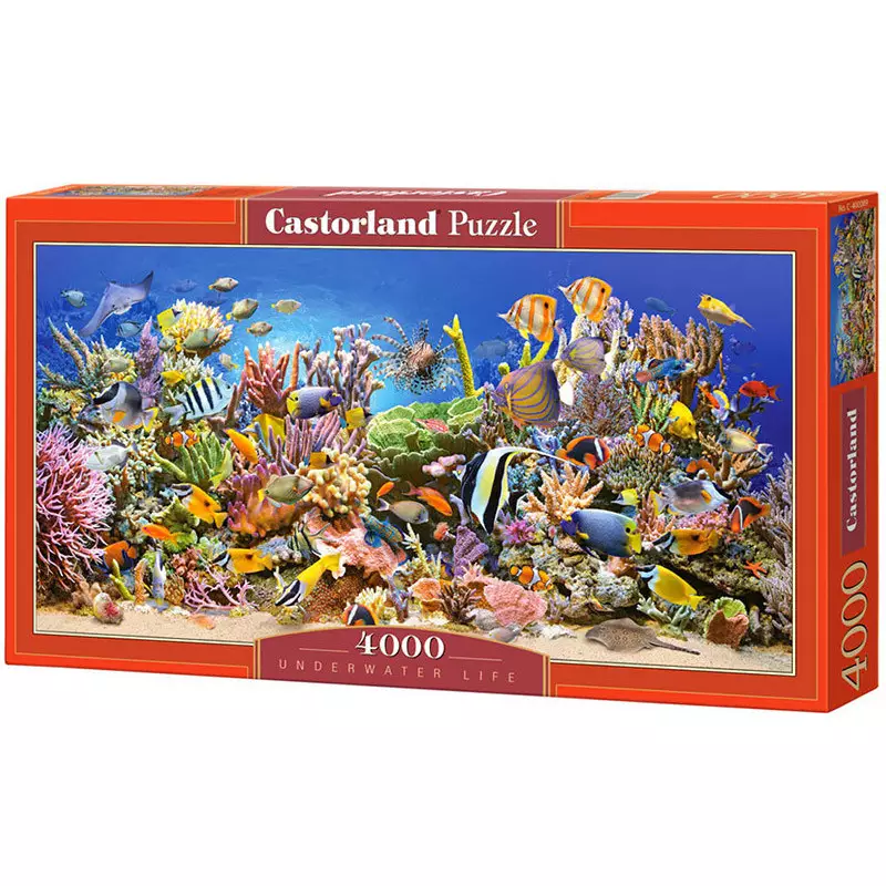 Underwater life - Puzzle 4000 pièces - CASTORLAND