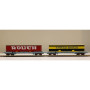 LS Models 30314 - Coffret 2 wagons porte conteneurs ROUCH époque IV - HO