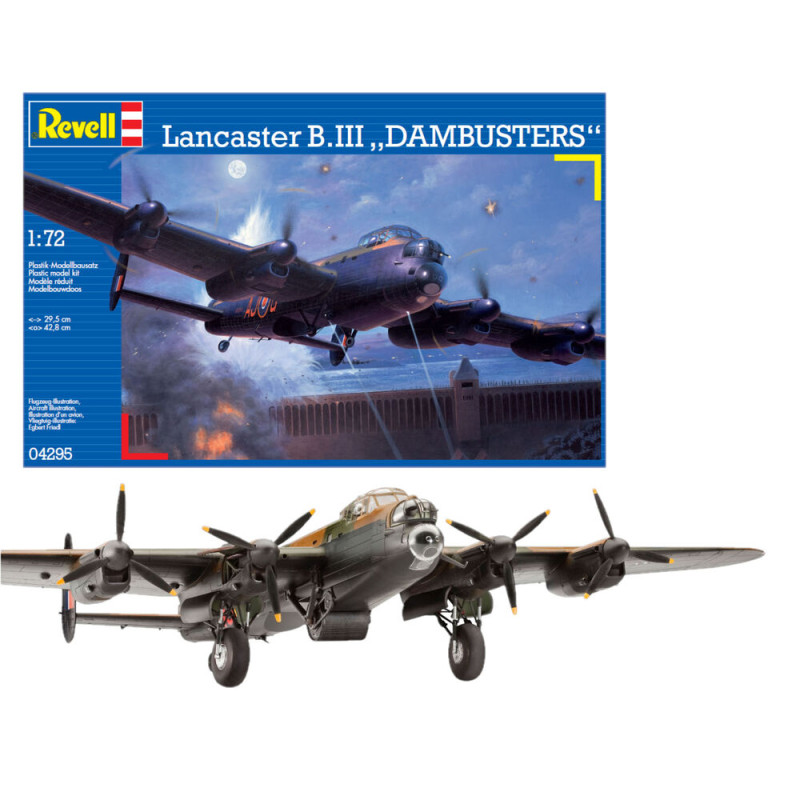 Lancaster B.III DAMBUSTERS - 1/72 - REVELL 04295