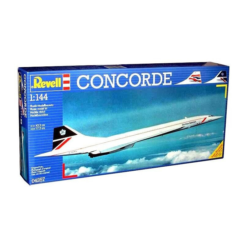 Concorde British Airways - 1/144 - REVELL 04257
