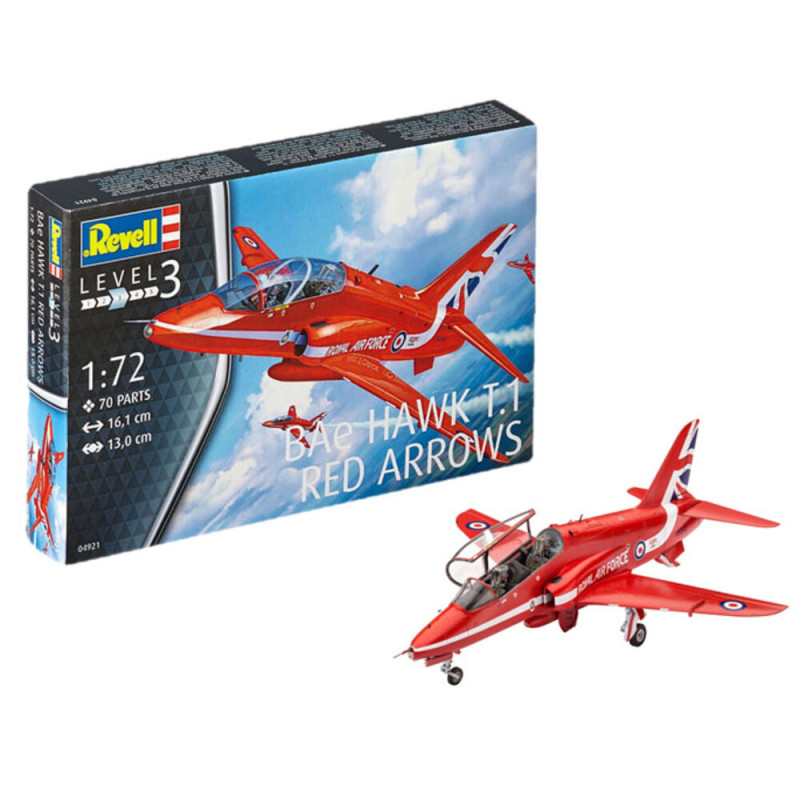 BAe HAWK T.1 RED ARROWS - 1/72 - REVELL 04921