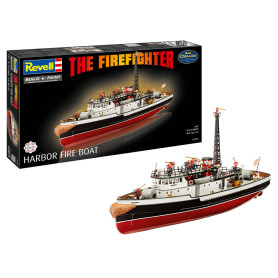Bateau-pompe des pompiers de New-York The Firefighter - 1/87 - REVELL 05197