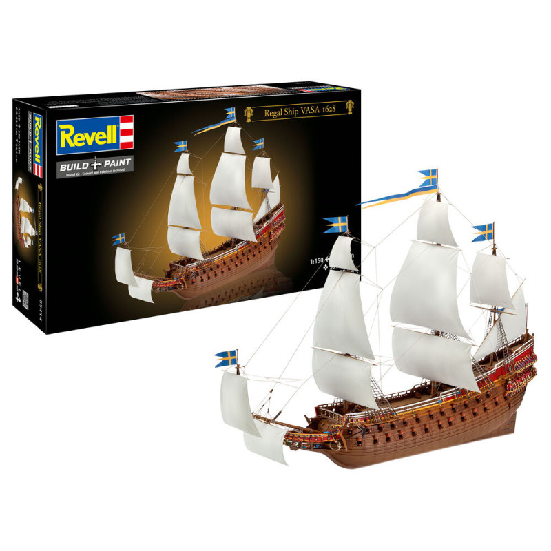 Navire de guerre royal suédois Vasa - 1/150 - REVELL 05414