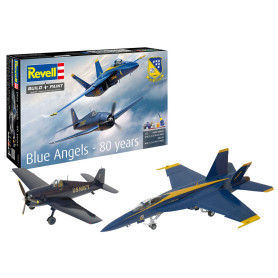 Coffret cadeau Blue Angels - 80 ans - 1/72 - REVELL 05613