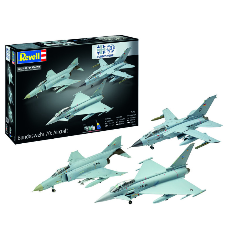 Coffret cadeau 70 ans des forces armées allemandes - 1/72 - REVELL 05627