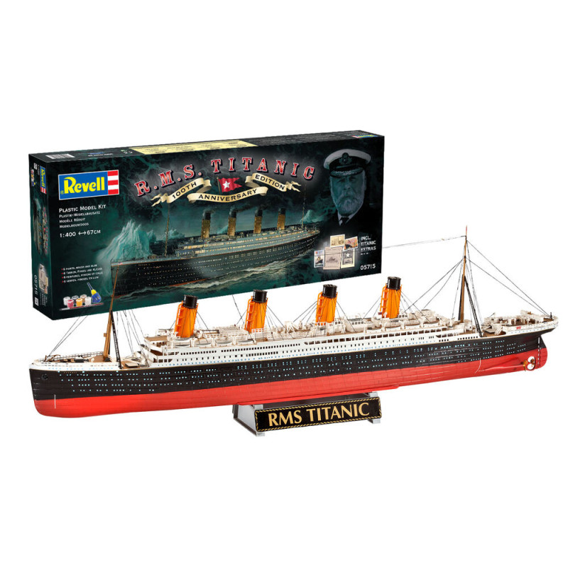 Coffret cadeau 100 ans du Titanic - 1/400 - REVELL 05715