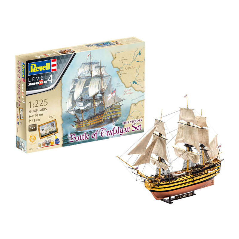 Coffret cadeau BATAILLE DE TRAFALGAR - 1/225 - REVELL 05767 »