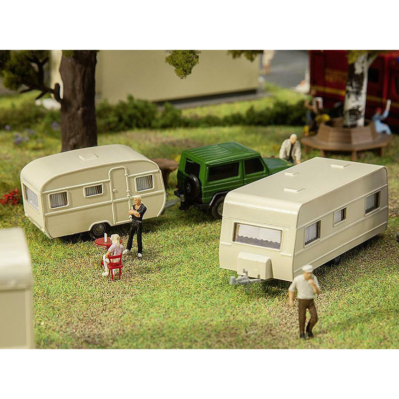 1 Pièce Jouet Miniature De Modèle De Caravane En Métal Moulé Sous