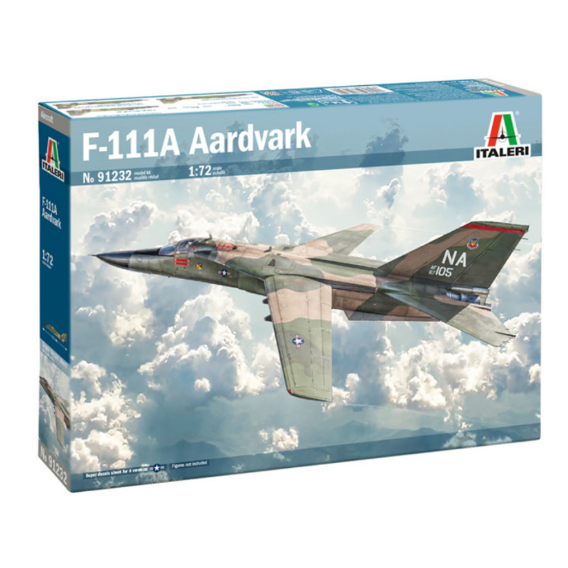 F-111A Aardvark - échelle 1/48 - ITALERI 91232