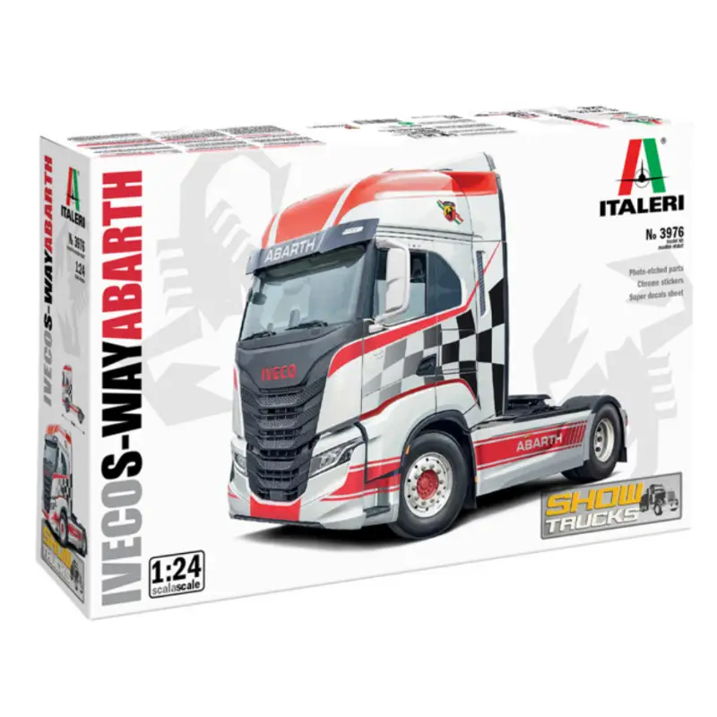 Iveco S-Way Abarth - échelle 1/24 - ITALERI 3976