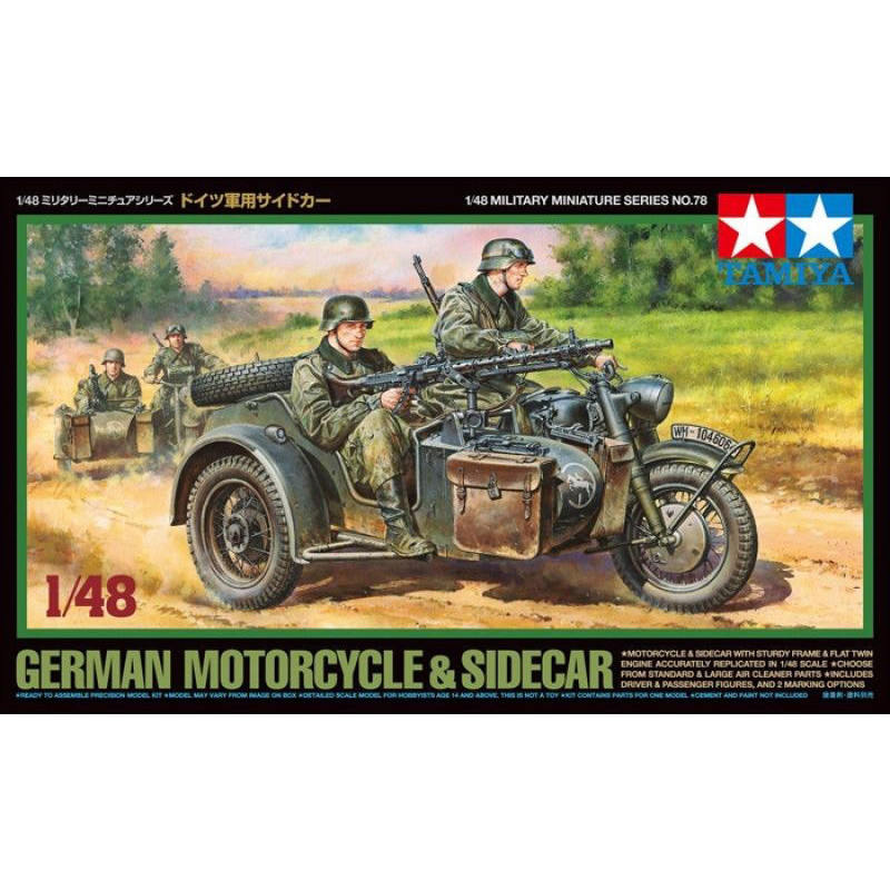 Sidecar Allemand WWII - 1/48 - Tamiya 32578