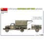 Camion d'atelier d'entretien 4x4 1,5 t avec remorque G7117 - 1/35 - MINIART 35498