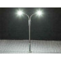 Lampadaire moderne LED double échelle N 1/160 - FALLER 272221