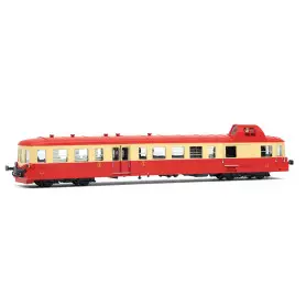 Autorail X3800 "Picasso" toit rouge ép. III-IV SNCF - HO 1/87 - JOUEF HJ2623
