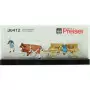 Charette avec vaches, chiens et paysans - HO 1/87 - PREISER 30412
