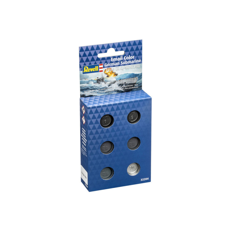 Revell Email Color - Set German Submarine Type IX C/40 (U190) - REVELL 32204