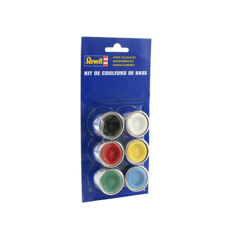 Couleurs de base 6 pots - REVELL 32342
