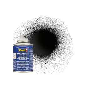 Spray noir brillant 100ml - REVELL 34107