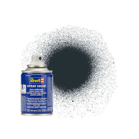 Peinture en aérosol anthracite RAL 7021 mate 100ml - REVELL 34109