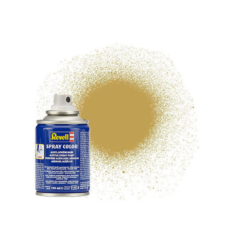 Peinture aérosol sable mat RAL 1024 100ml - REVELL 34116