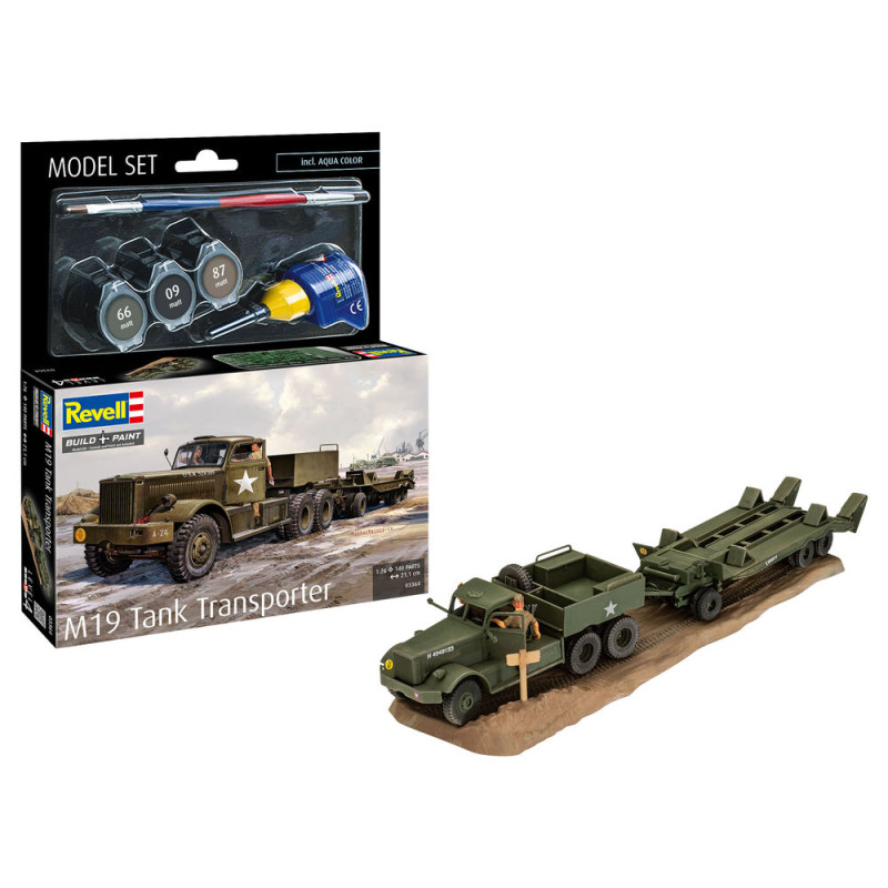 Transporteur de chars M19 Set complet - 1/76 - REVELL 63364