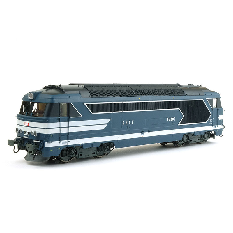 BB 67401 VENISSIEUX - SNCF ép. III-IV digitale son 3 rails AC - HO - REE MB-096SAC