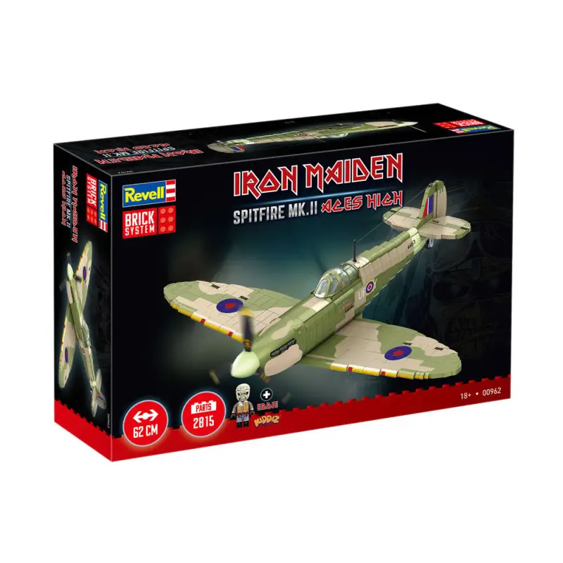 Iron Maiden Spitfire MK.II Aces High - Brick System - 1/18 - REVELL 00962