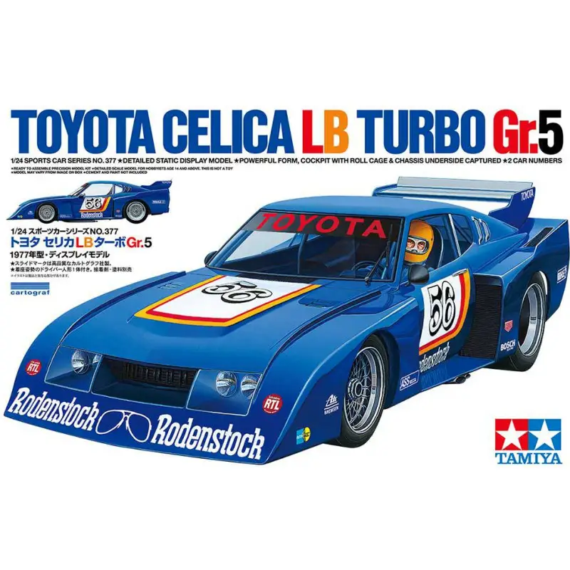 Toyota Celica LB Turbo Gr.5 - 1/24 - TAMIYA 24377