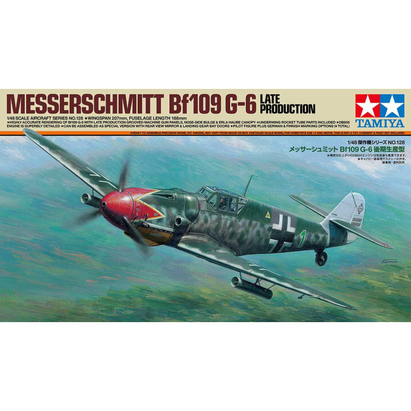 Messerschmitt Bf109 G-6 - 1/48 - Tamiya 61128