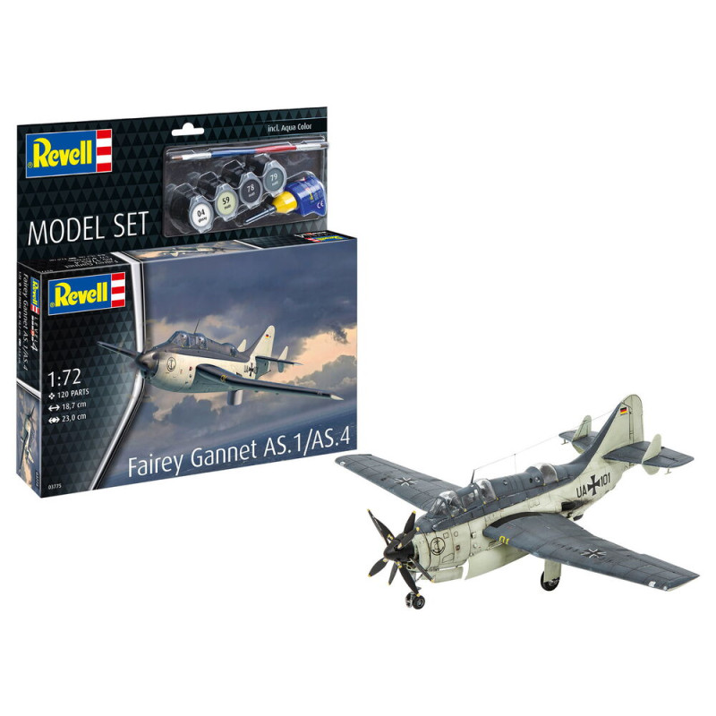 Fairey Gannet AS.1/AS.4 Kit complet - 1/72 - REVELL 63775