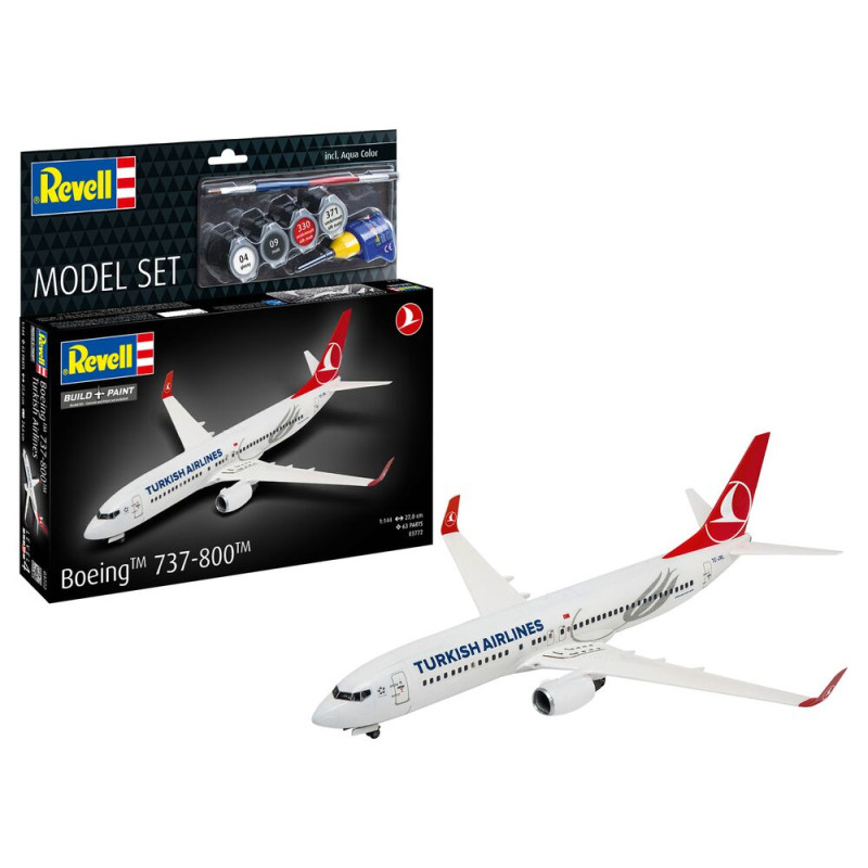 Boeing 737-800 Turkish Airlines Set complet - 1/144 - REVELL 63772