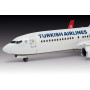Boeing 737-800 Turkish Airlines Set complet - 1/144 - REVELL 63772
