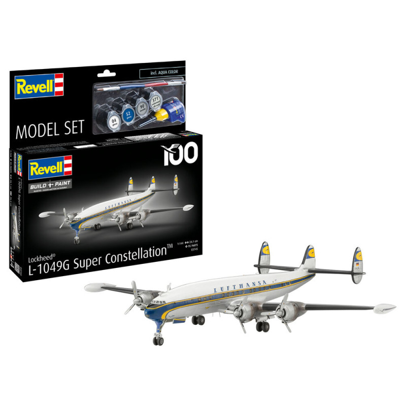 Lockheed L.1049G Super Constellation Luf Set complet - 1/144 - REVELL 63745