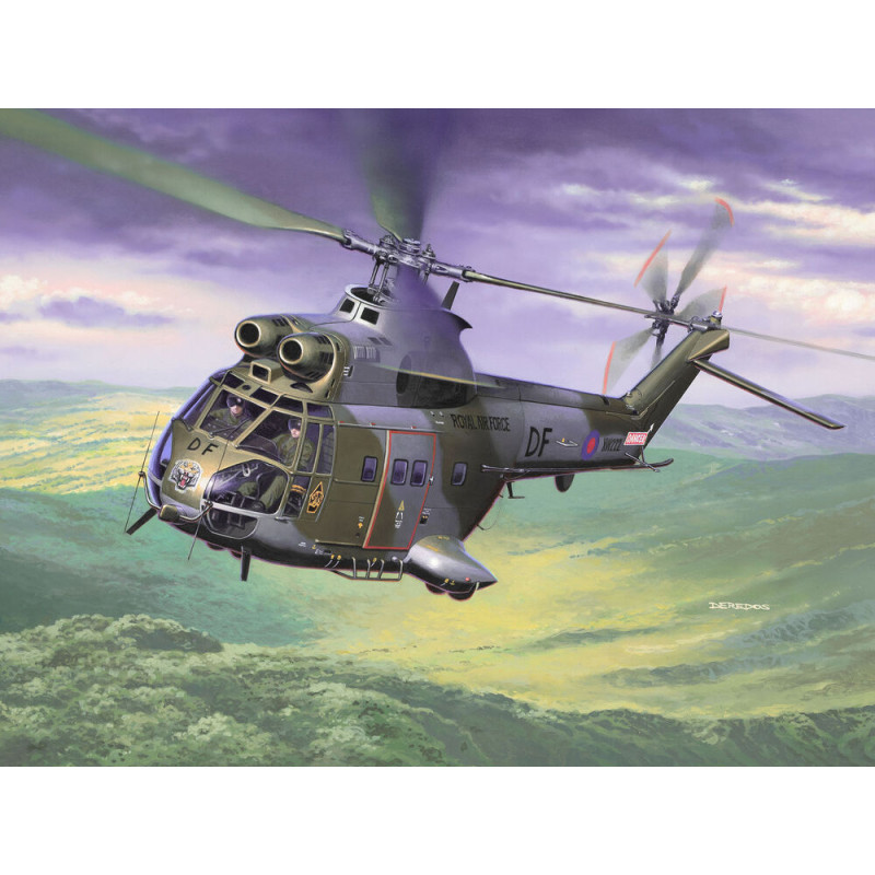 Hélicoptère Westland Puma HC.1 Set complet - 1/144 - REVELL 63746
