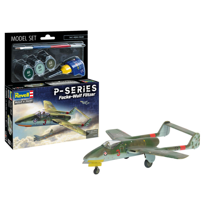 Focke-Wulf TL Jäger Flitzer Série P Set complet - 1/72 - REVELL 63761