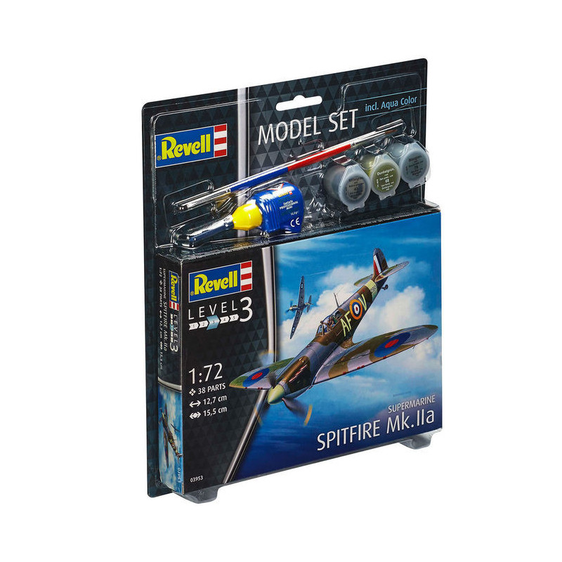 Spitfire Mk.IIa Set complet - 1/72 - REVELL 63953