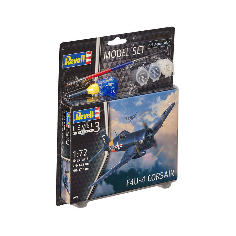 F4U-4 Corsair Set complet - 1/72 - REVELL 63955