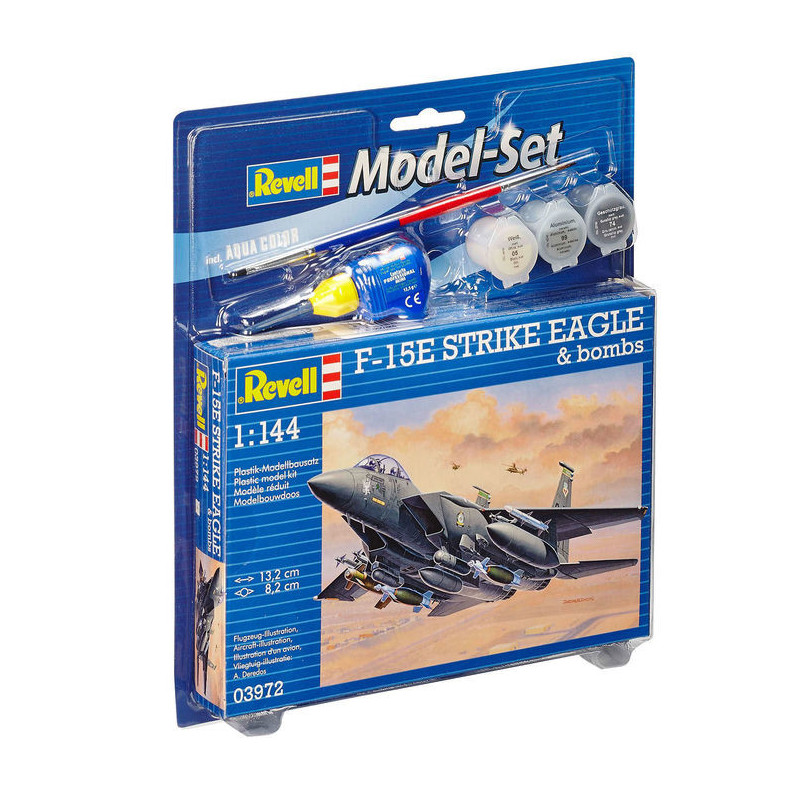 F-15E Strike Eagle Set complet - 1/144 - REVELL 63972