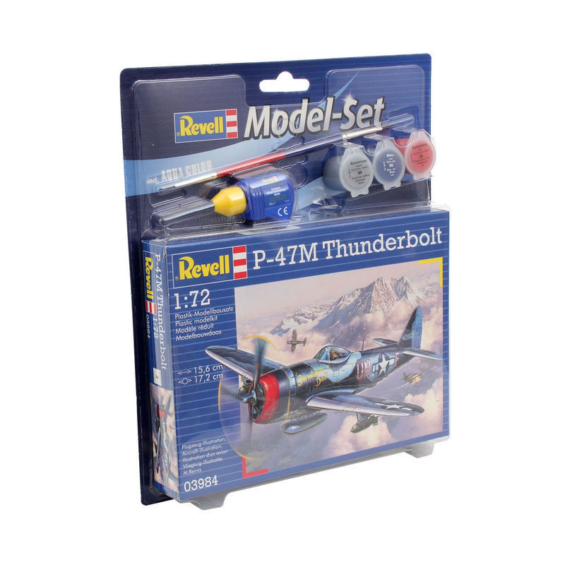 P-47M Thunderbolt Set complet - 1/72 - REVELL 63984