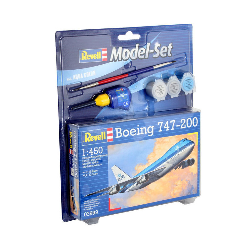 Boeing 747-200 Set complet - 1/450 - REVELL 63999
