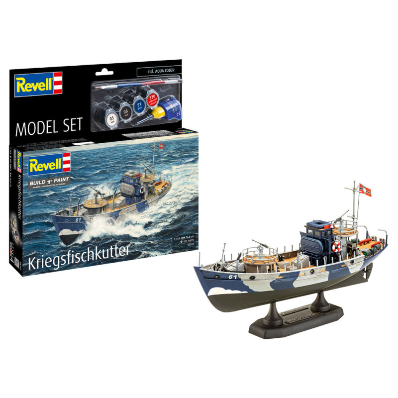 KFK (Kriegsfischkutter) Set complet - 1/144 - REVELL 65242
