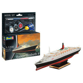Paquebot Queen Elizabeth 2 Set complet - 1/1200 - REVELL 65806