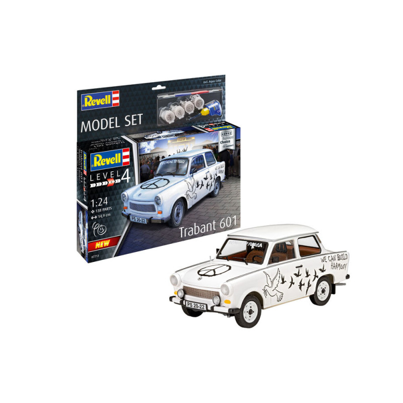 Trabant 601S « Choix du constructeur » Set complet - 1/24 - REVELL 67713