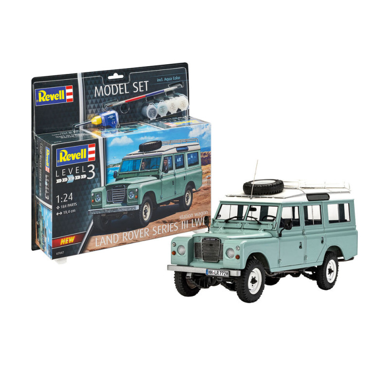 Land Rover Series III Set complet - 1/24 - REVELL 67047
