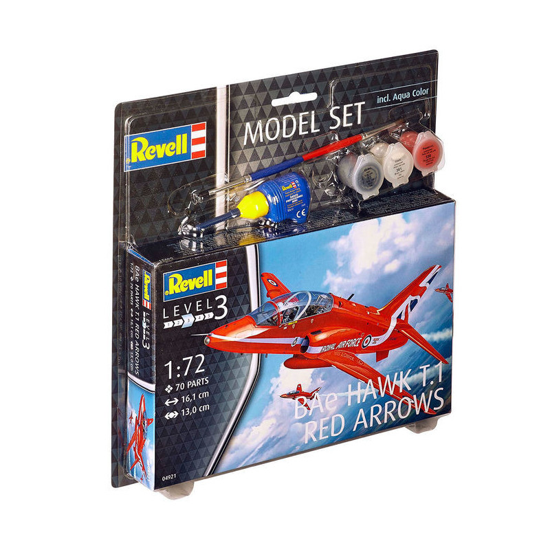 BAe Hawk T.1 Red Arrow Set complet - 1/72 - REVELL 64921