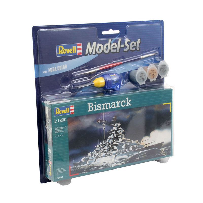 Cuirassé Bismarck Set complet - 1/1200 - REVELL 65802