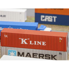 Container 40' K-Line échelle N 1/160 - FALLER 272820